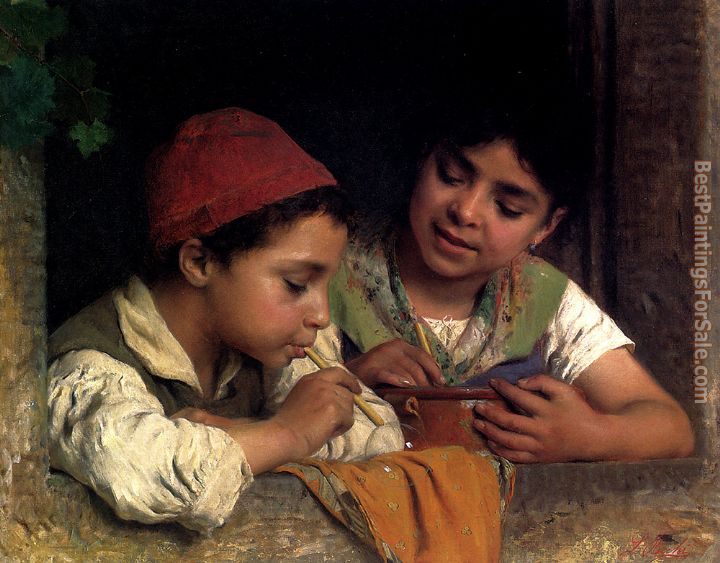 Luigi Bechi Paintings for sale